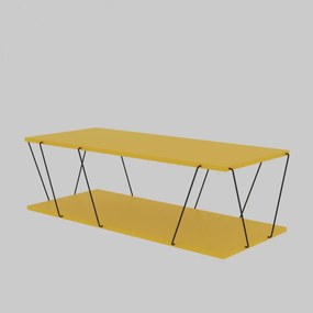 Konferenčný stolík Labranda 120 cm žltý