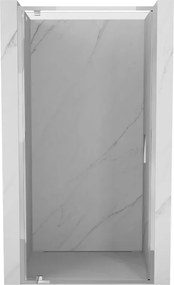 Mexen Exo, 1-krídlové sprchové dvere do otvoru 85 cm, 6mm číre sklo, chrómový profil, 8181-085-000-01-00