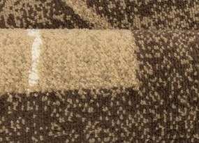 Koberce Breno Kusový koberec PRACTICA 54/DBD, hnedá, viacfarebná,80 x 150 cm