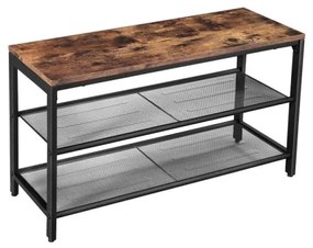 Botník DAVOR hnedá/čierna