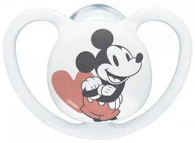 Cumlík Space NUK 6-18m Disney Mickey Mouse biela, vel. 6-18 m