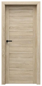 Porta doors Sonoma Interiérové dvere rámové, 60 P, 648 × 1985 mm, fólia, pravé, Sonoma, plné