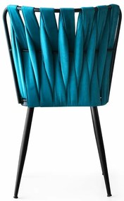 Sada jedálenských stoličiek Kusakli Blue, 4 ks