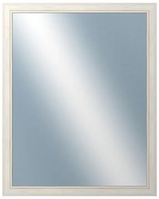 DANTIK - Zrkadlo v rámu, rozmer s rámom 40x50 cm z lišty ANDRE biela (3017)