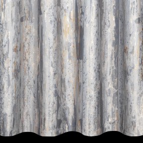 ZATEMŇOVACÍ ZÁVES NA KRÚŽKOCH GRACE 140X250 CM STRIEBORNÁ