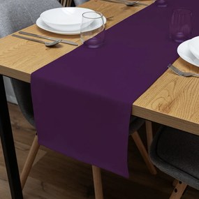 Biante Dekoračný behúň na stôl Rongo RG-064 Tmavo fialový 20x140 cm