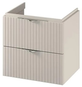 Cersanit S1015-005 - Závesná kúpeľňová skrinka pod umývadlo TIRSO 60x45 cm béžová