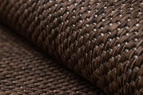 Koberec SIZAL SION A5165A hnedý kruh