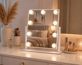 Ekspand LED zrkadlo HOLLYWOOD 25x30cm