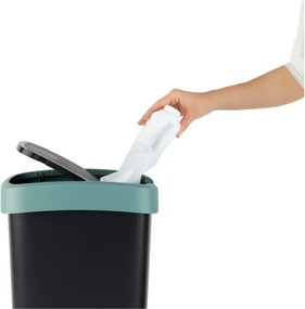 Odpadkový kôš z recyklovaného plastu 50 l Twist - Rotho