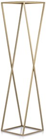STOJAN NA KVETINÁČ LOFT1 100X24X24 CM ZLATÁ