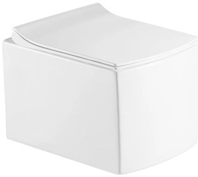 Závesná misa SOLU rimless s voľne padajúcou doskou