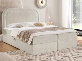 Kontinentálna posteľ Bukirt, Rozmer postele: 120x200, Dostupné poťahy: Coral 65