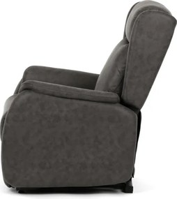 Polohovacie kreslo čierne, elektrické TV-L8902 BK3