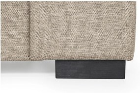 Béžová rohová pohovka Scandic Normann Lindt, ľavý roh