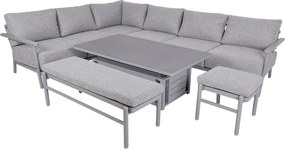 TAMPA hliníková súprava šedá