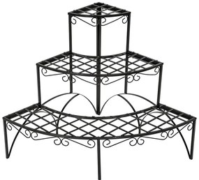 Kvetinový stojan rohový