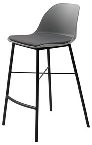 Sivá barová stolička Unique Furniture Whistler