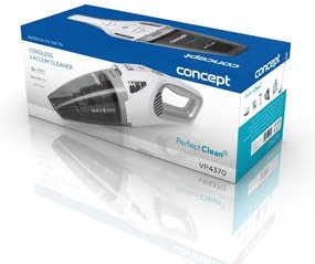 Concept VP4370 - Ručný vysávač WET & DRY PERFECT CLEAN 90W/14,8V 2200 mAh biely