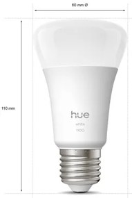 LED Stmievateľná žiarovka Philips Hue WHITE E27/9,5W/230V 2700K
