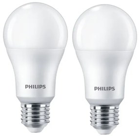 PHILIPS Lighting 8719514471054 LED žiarovka CorePro A67, E27, 13W/100W, 1521lm, 2700K, biela, 2 ks v balení