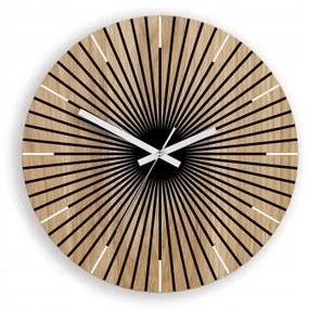 Sammer Zaujímavé nástenné hodiny z dreva ARIAN 33 cm ArianWood