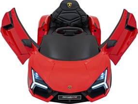 Elektrické autíčko Lamborghini Revuelto červené