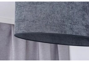 Duolla - Luster na lanku OVAL 1xE27/15W/230V šedá