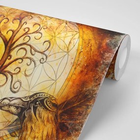 Samolepiaca tapeta magický strom života - 150x100