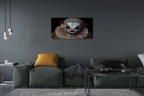 Obraz canvas scary clown 100x50 cm