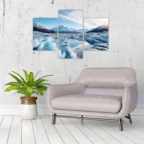 Obraz - Ľadovcové útvary (90x60 cm)