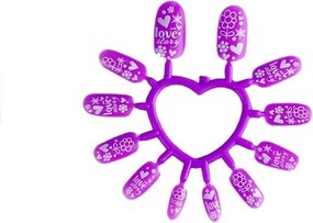 LEAN Toys Detská sada na maľovanie nechtov + lampa