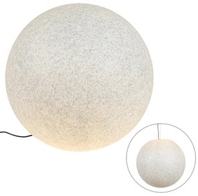 Moderná vonkajšia lampa sivá 77 cm IP65 - Nura