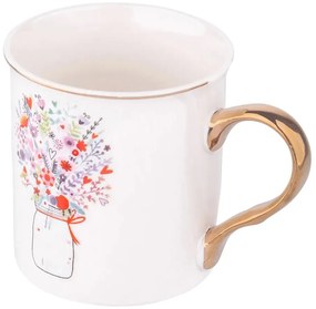 Porcelánový hrnček Kytica 250 ml