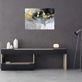 Sklenený obraz - Abstrakcia (70x50 cm)