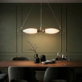 Toolight Rea, ZÁVESNÉ STROPNÉ SVIETIDLO G152-2CP GOLD, OSW-04708