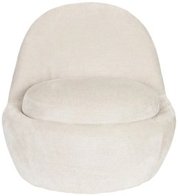 Krémové kreslo Nash – White Label