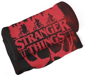 Sablio Deka Stranger Things Red - 150x120 cm