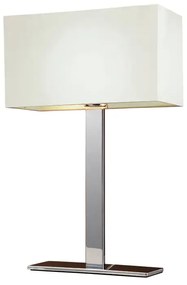 Dizajnová stolová lampa Martens biele