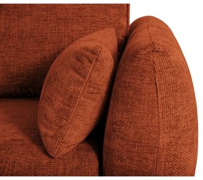 Oranžová rohová pohovka (ľavý roh) Matera – Cosmopolitan Design