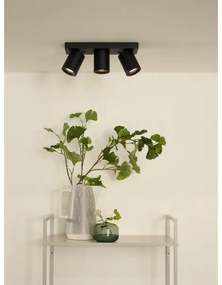 Lucide 09929/15/30 - LED Stmievateľné bodové svietidlo NIGEL 3xGU10/5W/230V čierna