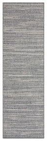 Sivý vonkajší koberec behúň 350x80 cm Gemini - Elle Decoration