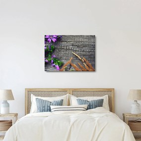 Obraz - lúčne kvety (70x50 cm)