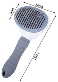 Samočistiaca vyčesávacia kefa pre psa/mačku GROOM - viac farieb