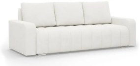 Trojmiestna rozkladacia sedačka ABRIELLE krémová