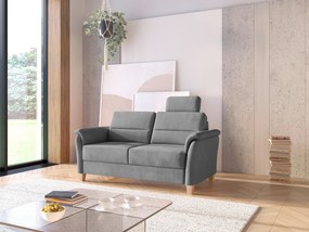 XXXLutz TROJMIESTNA POHOVKA, textil, sivá Sit & More - Sedačky - 00014401971L