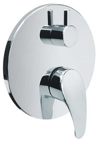 Mereo Mereo, Sprchová podomietková batéria s prepínačom, Sonáta, Mbox, guľatý kryt, MER-CB60106A