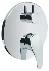 Mereo Mereo, Sprchová podomietková batéria s prepínačom, Sonáta, Mbox, guľatý kryt, MER-CB60106A