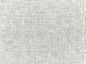 Ľanový taburet sivý APRICA Beliani