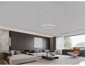 LED Stmievateľný luster na lanku LED/72W/230V 3000-6500K + diaľkové ovládanie